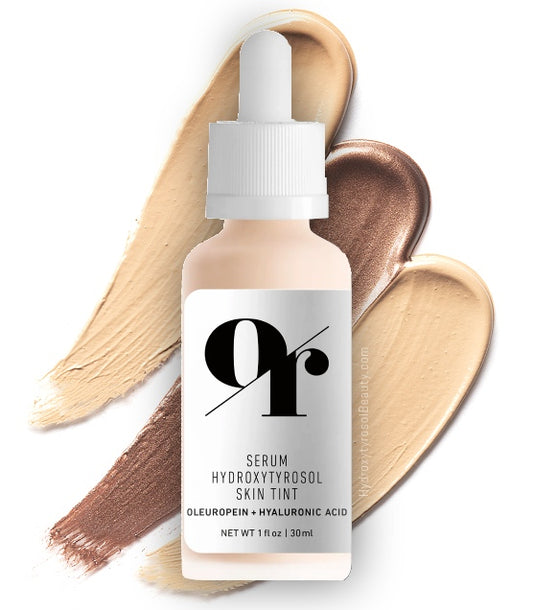 Olive Rose Skin Tint Serum with Hydroxytyrosol (Waterless)